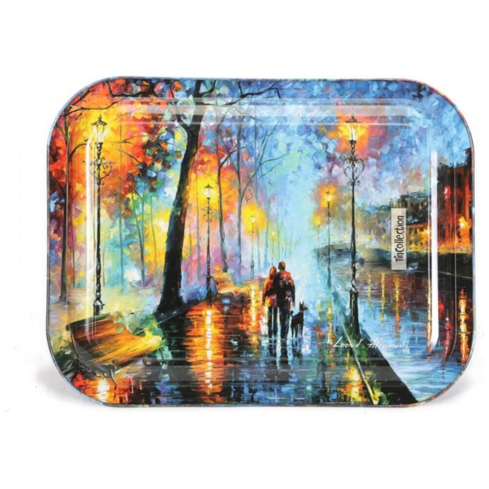 233x307 mm Metal Dikdörtgen Tepsi Afremov Venice — Tepsiler — görsel 2 / 5 — Tinbox