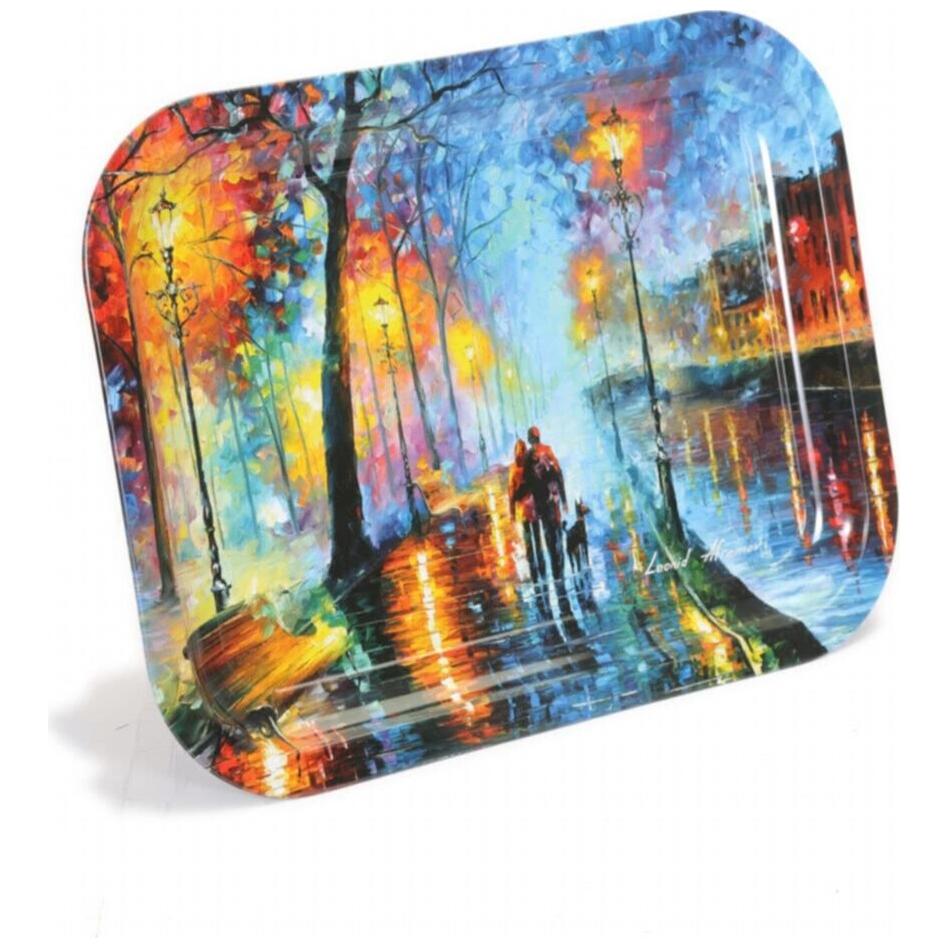 233x307 mm Metal Dikdörtgen Tepsi Afremov Venice — Tepsiler — görsel 3 / 5 — Tinbox