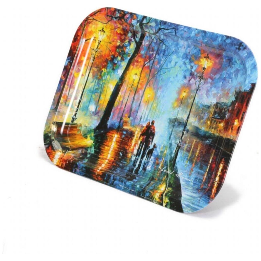 233x307 mm Metal Dikdörtgen Tepsi Afremov Venice — Tepsiler — görsel 4 / 5 — Tinbox