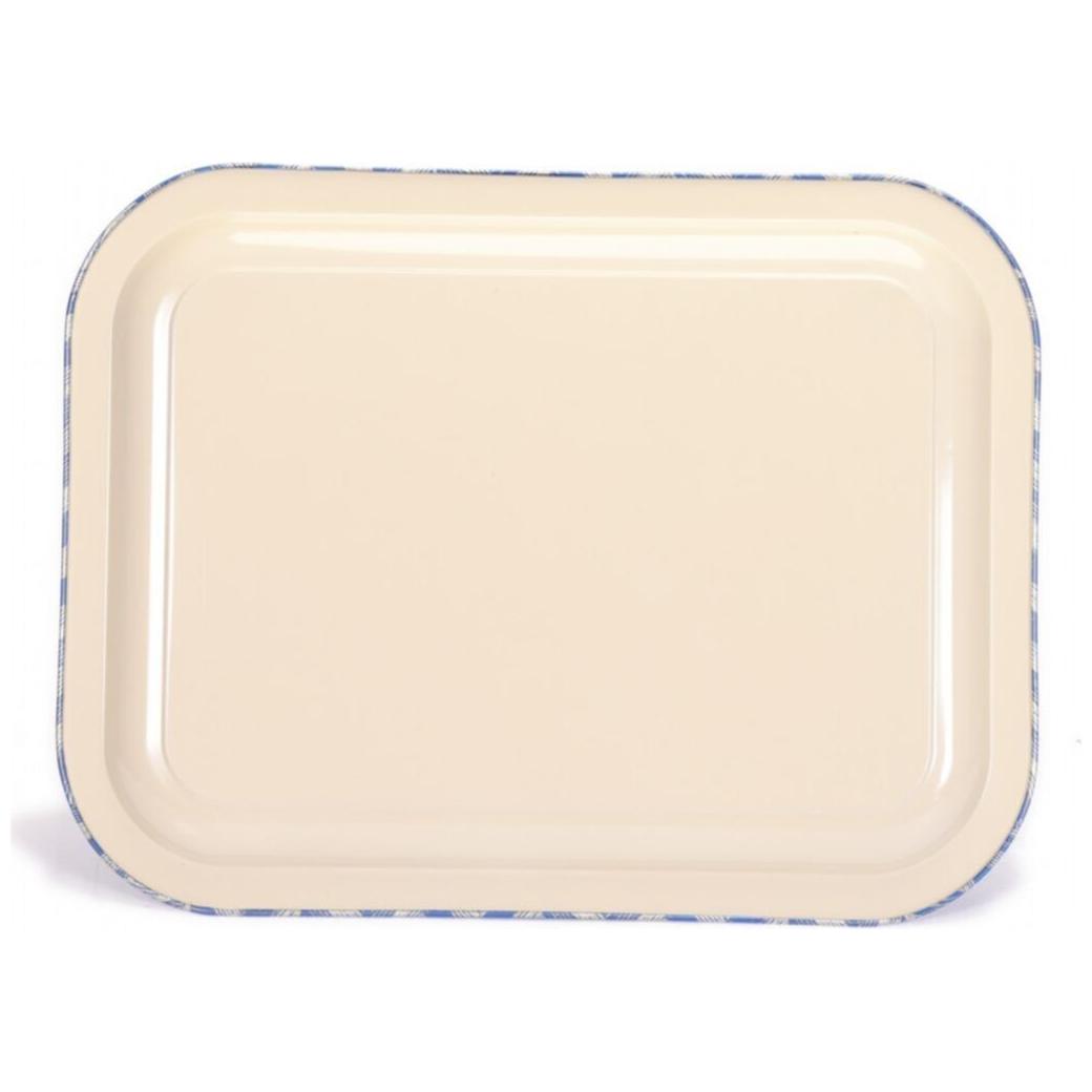233x307 mm Metal Dikdörtgen Tepsi Kaymaz Koyu Mavi — Tepsiler — görsel 2 / 4 — Tinbox