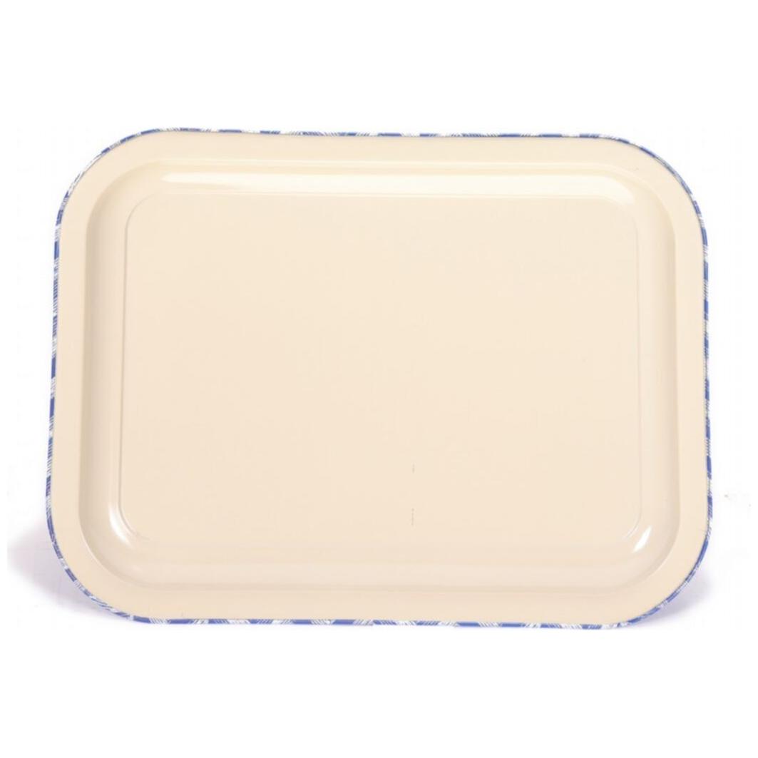 233x307 mm Metal Dikdörtgen Tepsi Kaymaz Koyu Mavi — Tepsiler — görsel 2 / 4 — Tinbox