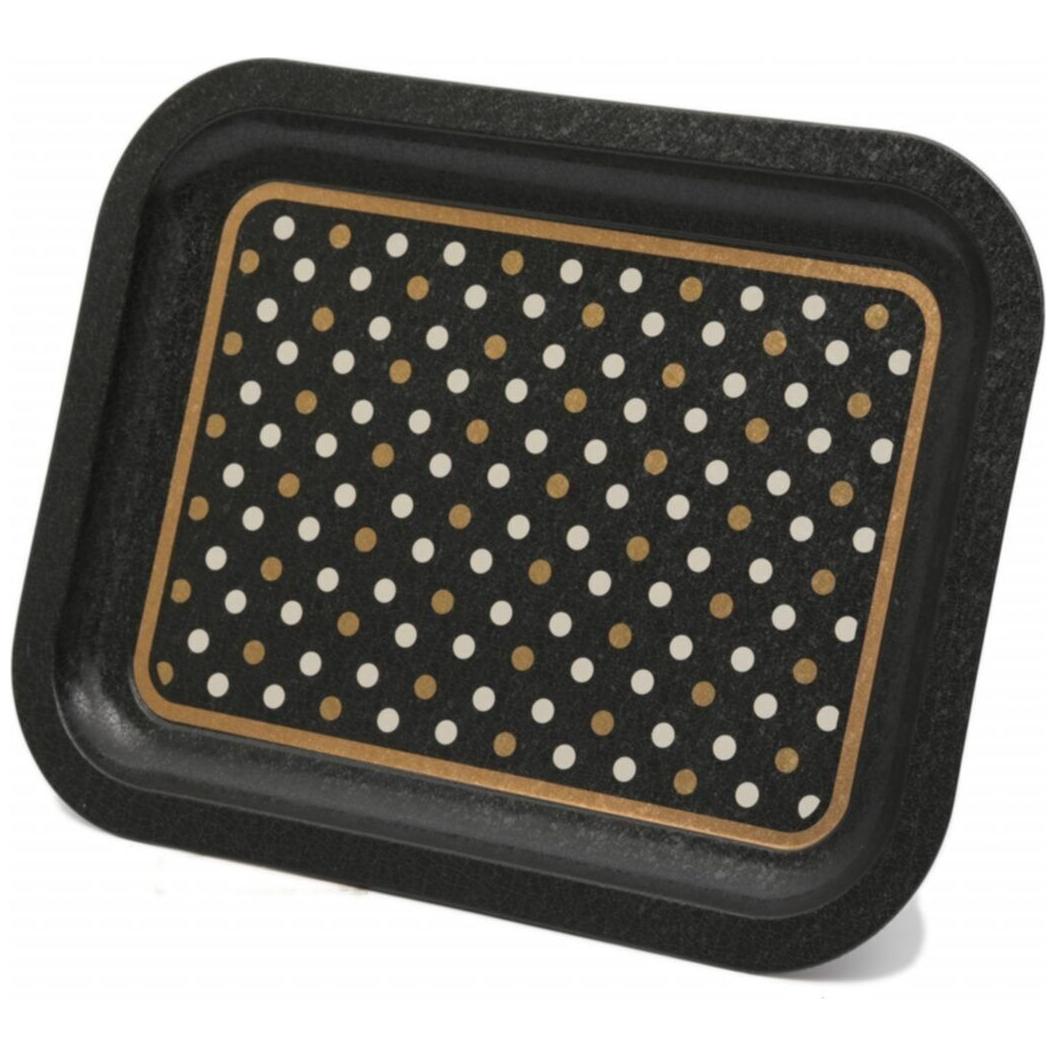 233x307 mm Metal Dikdörtgen Tepsi, Siyah — Tepsiler — görsel 3 / 5 — Tinbox