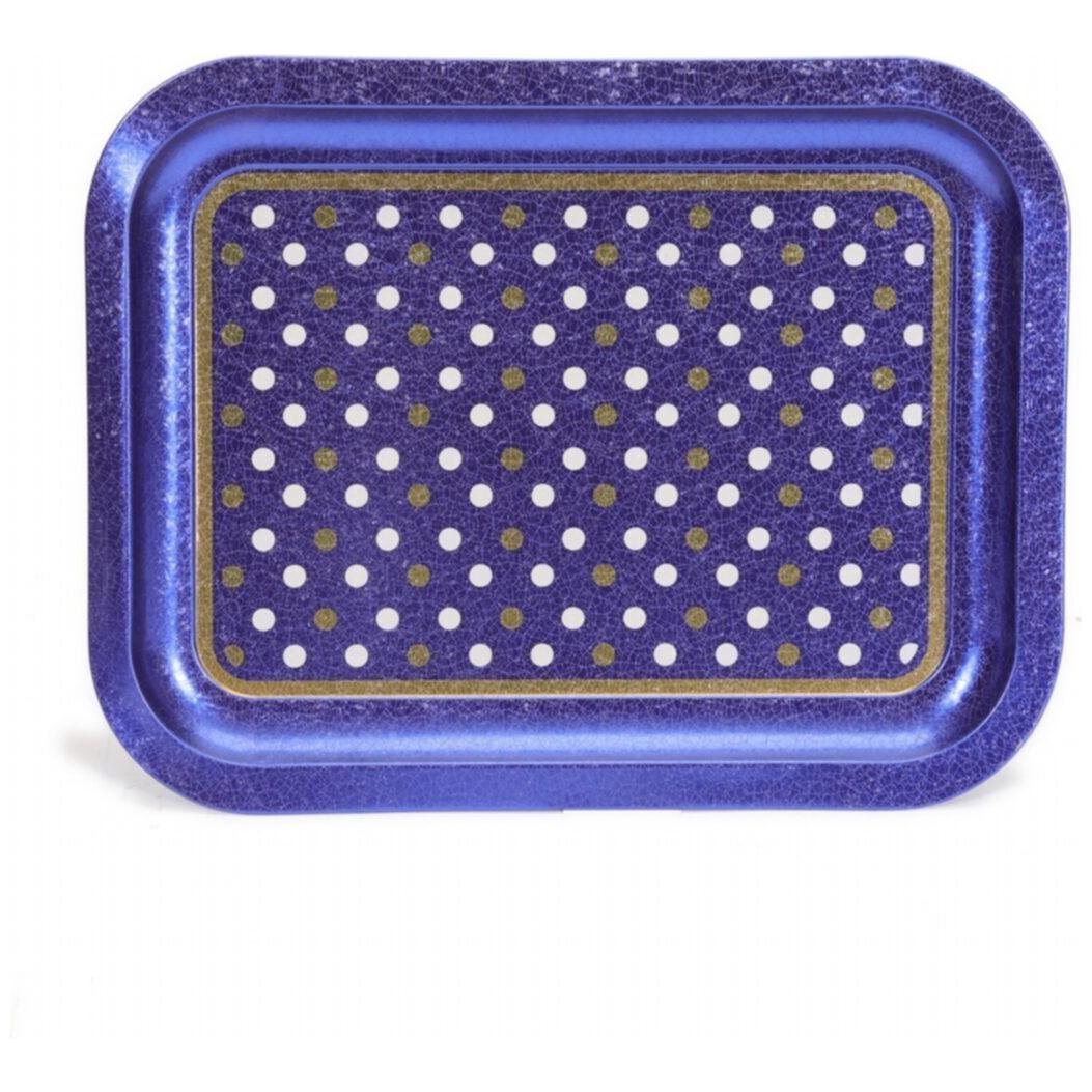 233x307 mm Metal Dikdörtgen Tepsi, Mavi Renk — Tepsiler — görsel 1 / 5 — Tinbox
