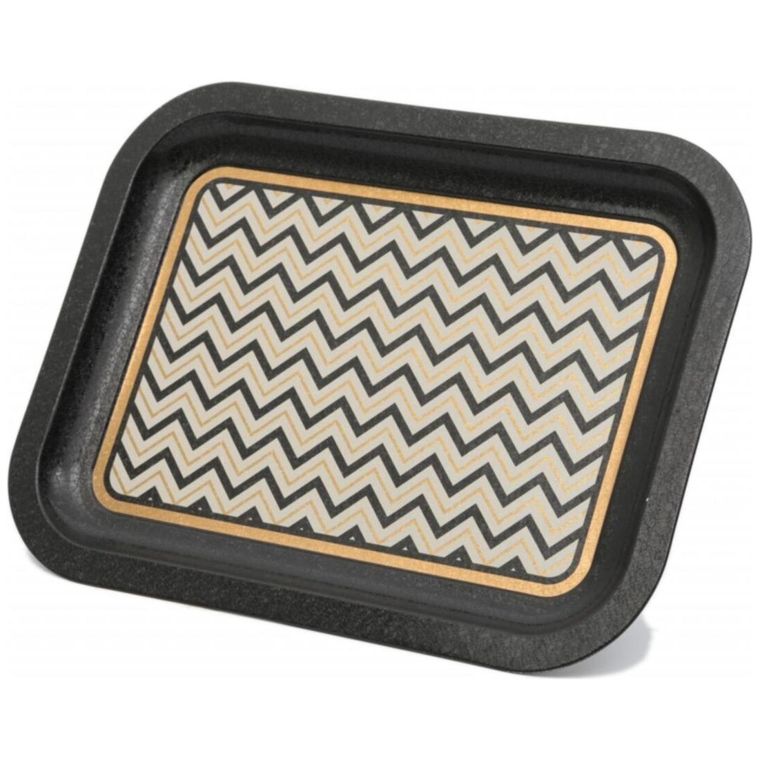 233x307 mm Metal Dikdörtgen Tepsi Siyah Tip — Tepsiler — görsel 3 / 4 — Tinbox