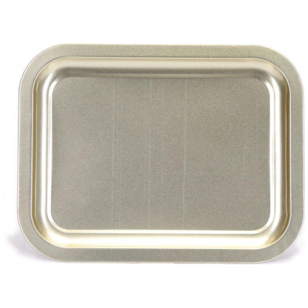 233x307 mm Metal Rectangular Tray Gold — Trays — Tinbox