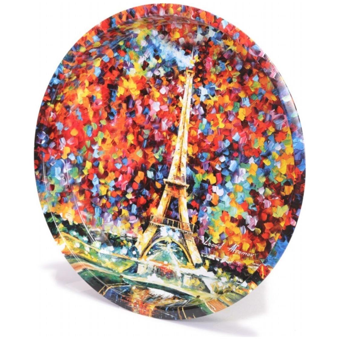 Ø370 mm Yuvarlak Metal Tepsi Afremov Paris — Tepsiler — görsel 3 / 4 — Tinbox