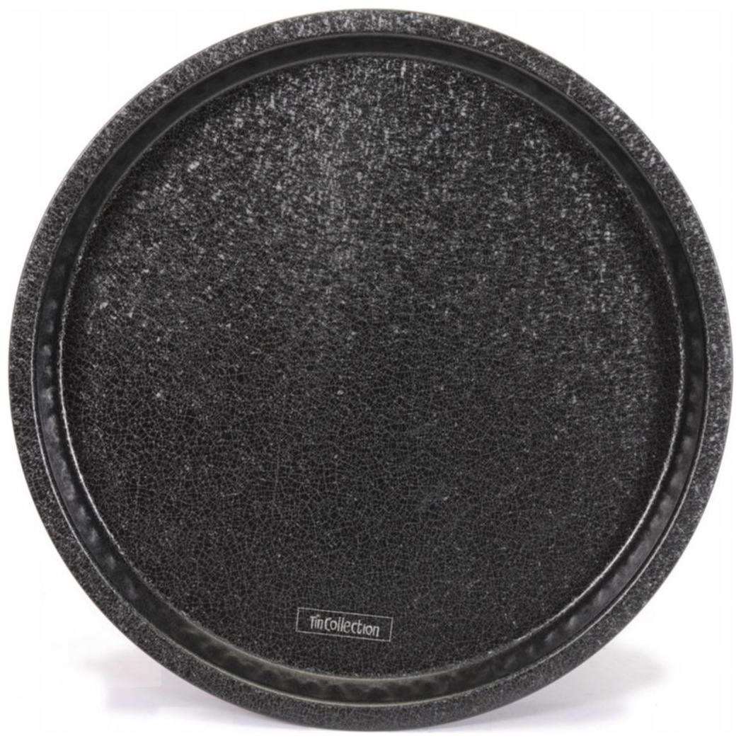Ø370 mm Yuvarlak Metal Tepsi Kareli Desen — Tepsiler — görsel 4 / 4 — Tinbox