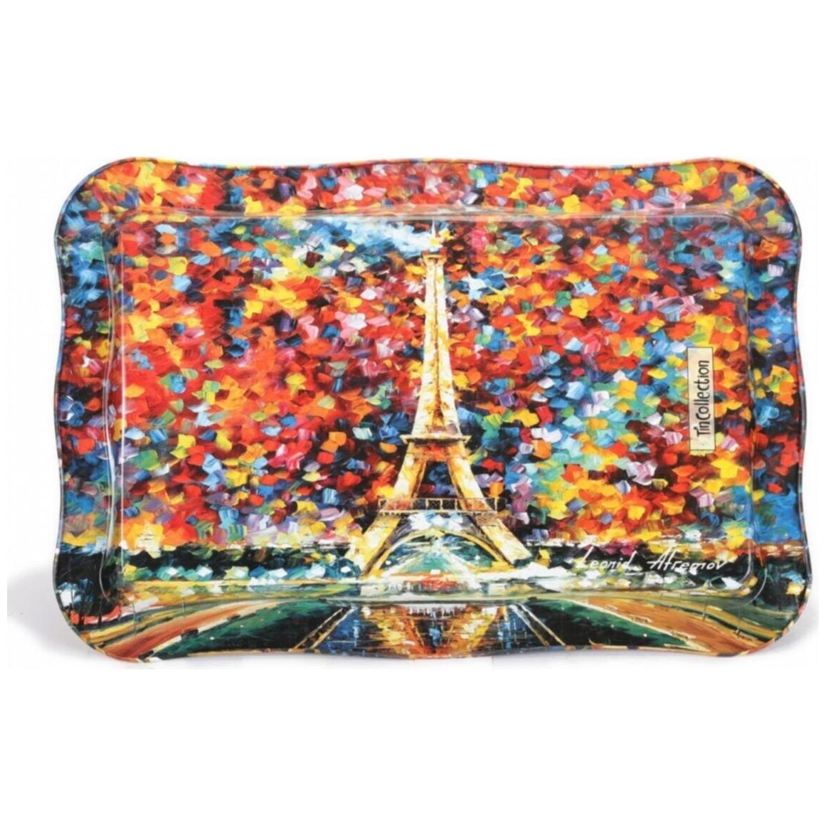 238x358 mm Dikdörtgen Metal Tepsi, Dalgalı Kenarlı, Rain Paris — Tepsiler — görsel 2 / 6 — Tinbox