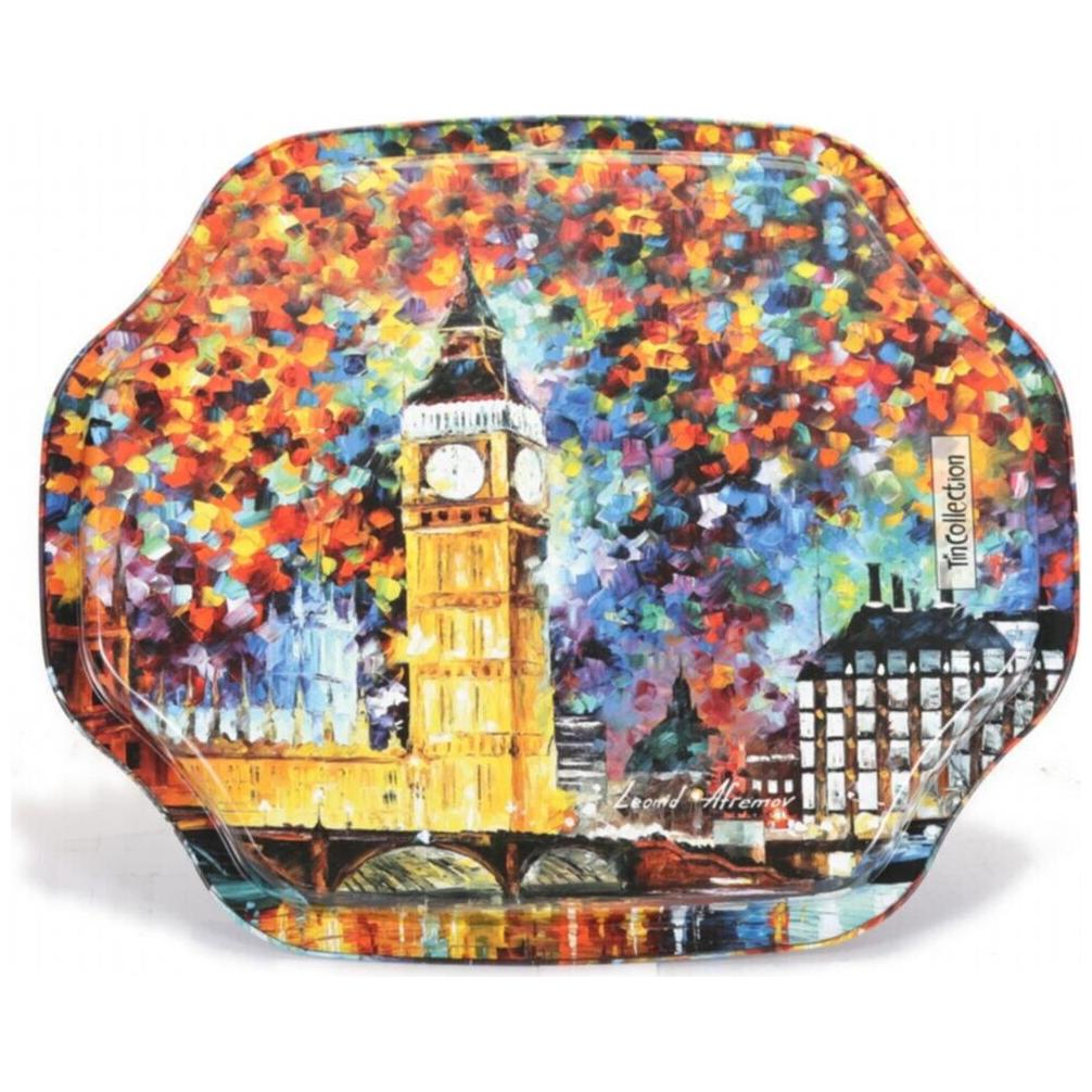 Kavisli dalgalı kenarlı tepsi 285x400 mm Afremov Big Ban — Tepsiler — görsel 2 / 5 — Tinbox