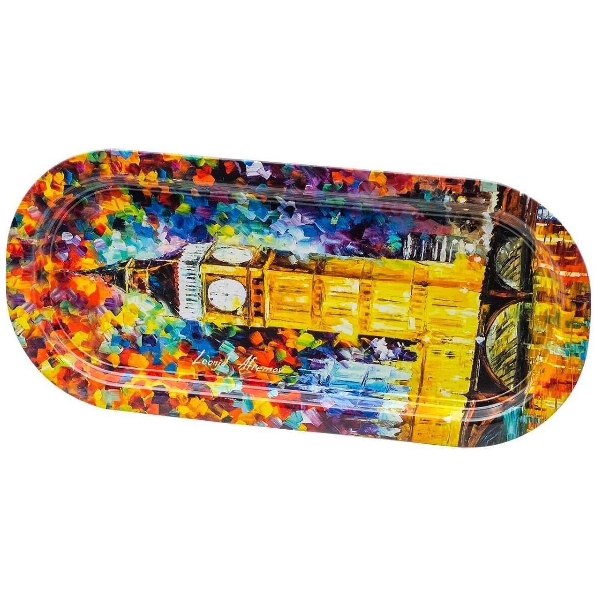 160x350 mm Dikdörtgen Metal Tepsi Afremov Big Ban — Tepsiler — görsel 1 / 4 — Tinbox