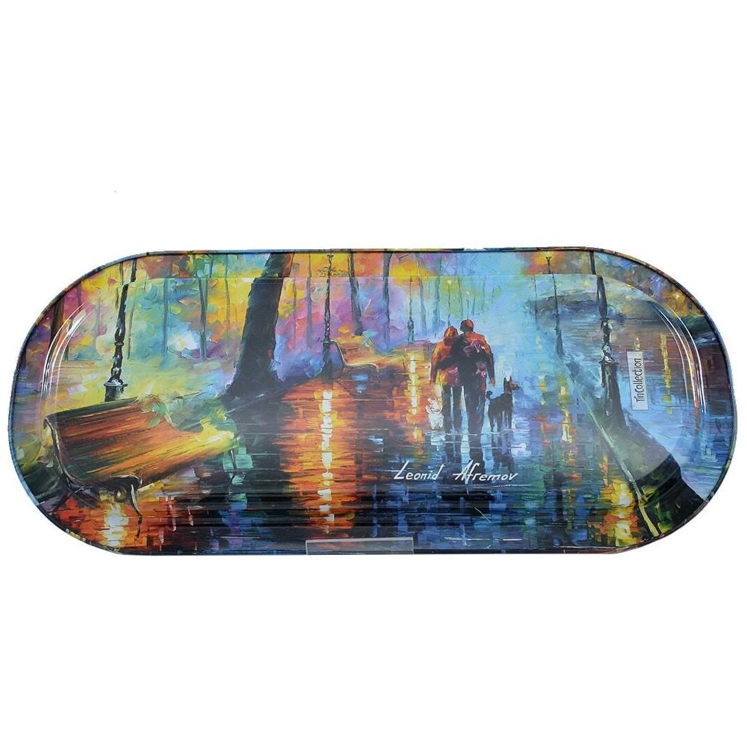 160x350 mm Dikdörtgen Metal Tepsi Afremov Venice — Tepsiler — görsel 2 / 5 — Tinbox