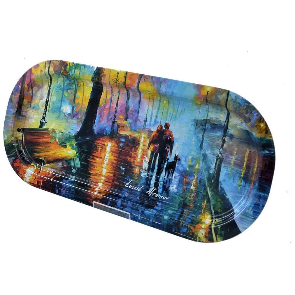 160x350 mm Dikdörtgen Metal Tepsi Afremov Venice — Tepsiler — görsel 3 / 5 — Tinbox