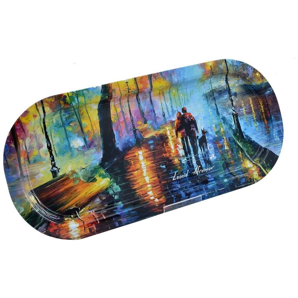 160x350 mm Dikdörtgen Metal Tepsi Afremov Venice — Tepsiler — görsel 4 / 5 — Tinbox