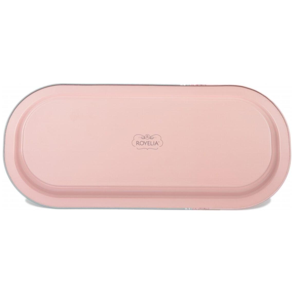 160x350 mm Dikdörtgen Metal Tepsi Gül Otu — Tepsiler — görsel 4 / 4 — Tinbox