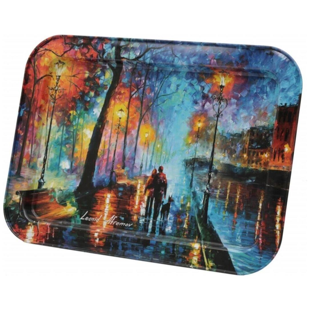 310x430 mm Metal Dikdörtgen Tepsi Afremov Venice — Tepsiler — görsel 3 / 5 — Tinbox