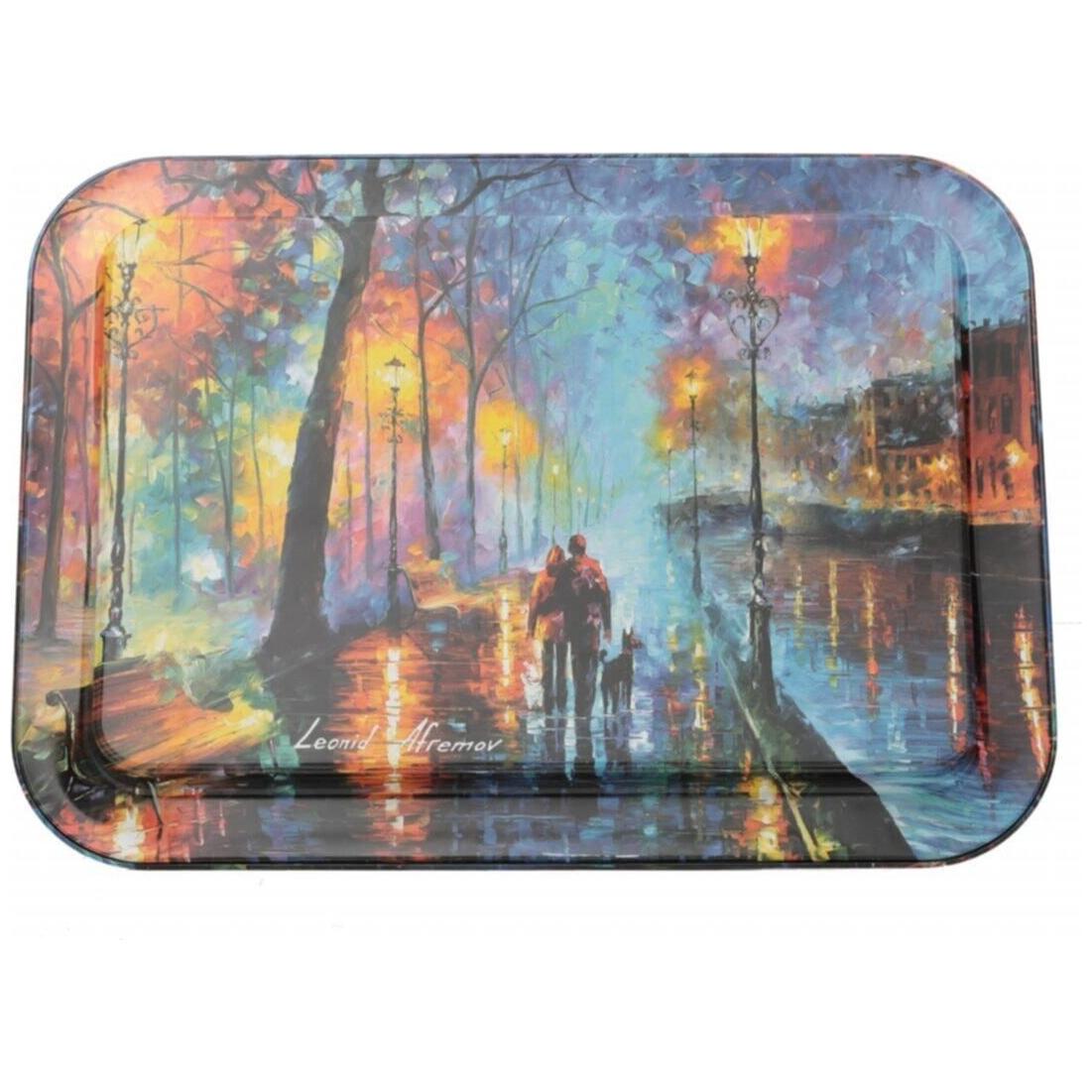 310x430 mm Metal Dikdörtgen Tepsi Afremov Venice — Tepsiler — görsel 4 / 5 — Tinbox