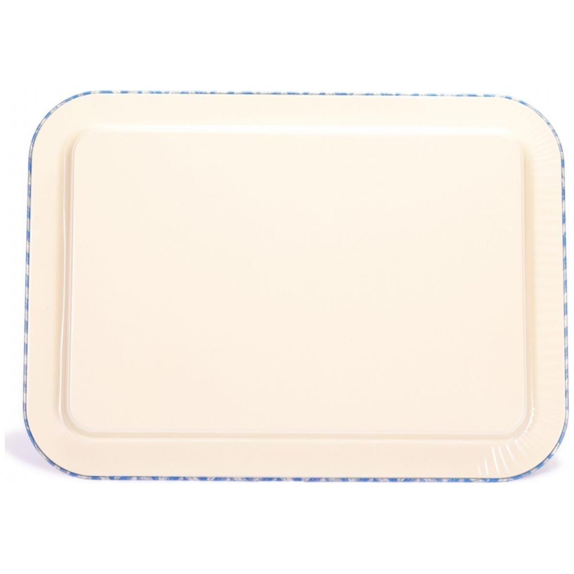 310x430 mm Metal Rectangular Tray Nonskid Blue Dark — Trays — view 2 of 4 — Tinbox