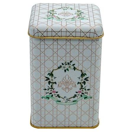 105 x 105 x 160 mm Kare Metal Saklama Kutusu 1.6L Rosy Basic — Kare Kutular — görsel 3 / 3 — Tinbox