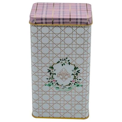 75x100x150 mm Dikdörtgen Metal Saklama Kutusu 1.3L Sürgülü Kapaklı Pembe — Dikdörtgen Kutular — görsel 2 / 3 — Tinbox