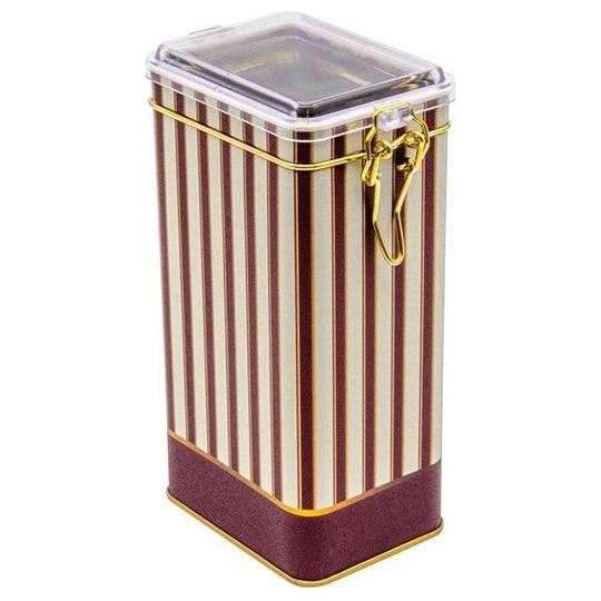 75x100x190 mm Dikdörtgen Metal Kutu 1.3L Tel Toka ve Şeffaf Kapaklı Vintage Sirk Zarafeti — Dikdörtgen Kutular — görsel 3 …