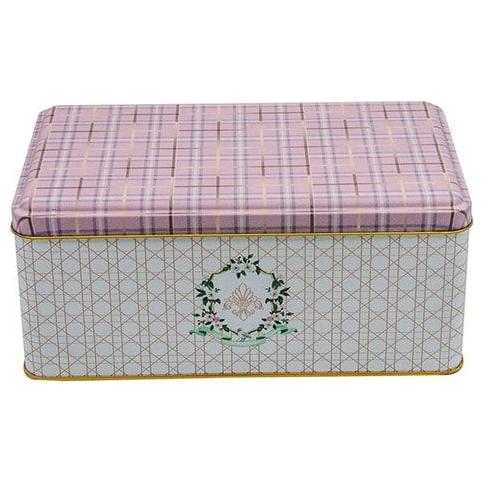 140x240x100 mm Dikdörtgen Metal Saklama Kutusu 3.1L Pembe — Dikdörtgen Kutular — görsel 2 / 2 — Tinbox