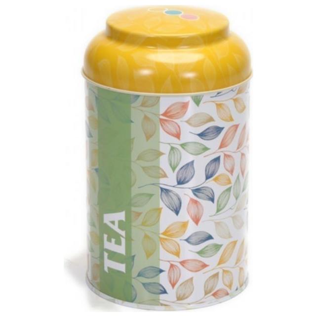 Ø105 x 150 mm Yuvarlak Metal Kutu – 1,2 L, Kubbeli Kapaklı, Kahve Kutusu — Yuvarlak Kutular — görsel 3 / 4 — Tinbox