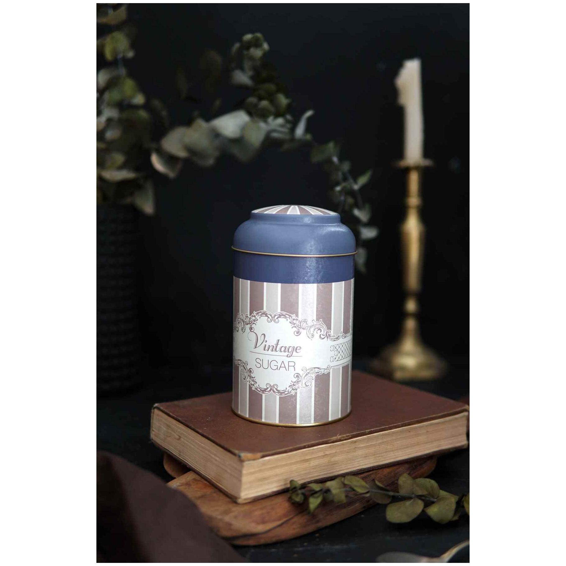 Ø105 x 150 mm Round Metal Tin – 1.2L with Dome Lid Elegance — Round Boxes — view 4 of 4 — Tinbox