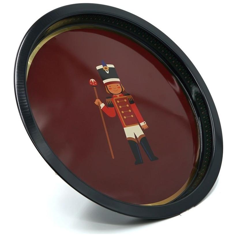 Ø315 mm Round Metal Tray Young Soldier — Trays — view 3 of 5 — Tinbox